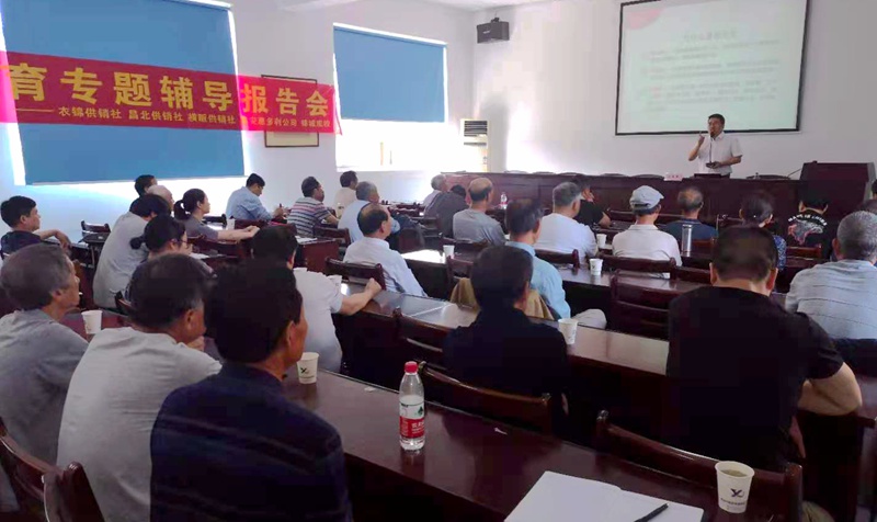 臨安惠多利聯(lián)合三地供銷(xiāo)社黨支部舉辦黨史學(xué)習(xí)教育活動(dòng)