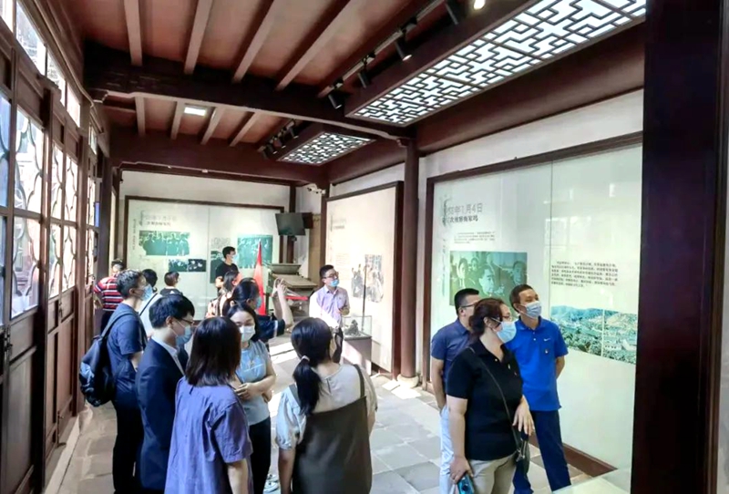 華都股份第二黨支部、浙經(jīng)所黨支部聯(lián)合開(kāi)展黨建共建活動(dòng)