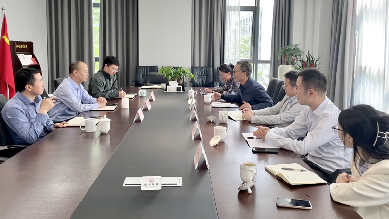 寧夏供銷集團(tuán)黨委書記、董事長陳鹍到訪浙江農(nóng)合