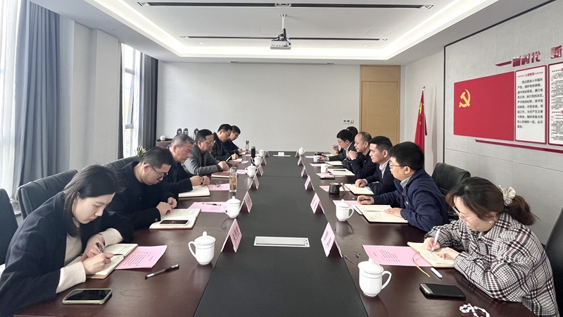 上虞供銷社黨委書記、理事會(huì)主任胡升一行到訪浙江農(nóng)合